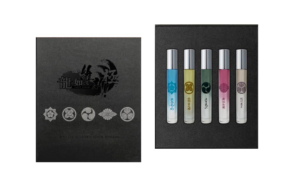 Ryu ga Gotoku Ishin KIWAMI Eau de Toilet Fragrance 8ml × 5 set