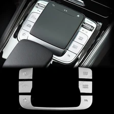 5Pcs Alloy Central Multimedia Control Button Cover Fits 20-25 X247 GLB250 GLB35