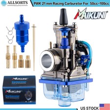 Pwk 21 Racing Carburetor For 2 Stroke 50 To 100cc Mortorcycle Scooter Dirt Carb Pwk 21 Racing Carburetor For 2 Stroke 50 To 100cc Mortorcycle Scooter Dirt Carb