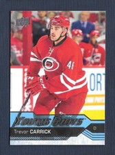 2016-17 Upper Deck Young Guns Trevor Carrick (RC) #230 Carolina Hurricanes MINT