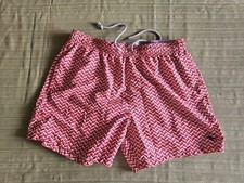 Ted Baker London Men's Swim Trunk The World's Your Lobster Size 4 Red