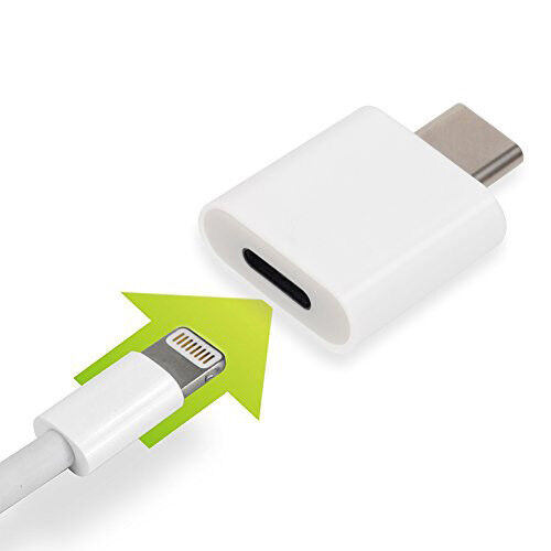 ADATTATORE DA 8 PIN LIGHTNING IPHONE FEMMINA a Type C USB TIPO cavo dati  MASCHIO | eBay