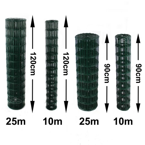 green galvanised fencing