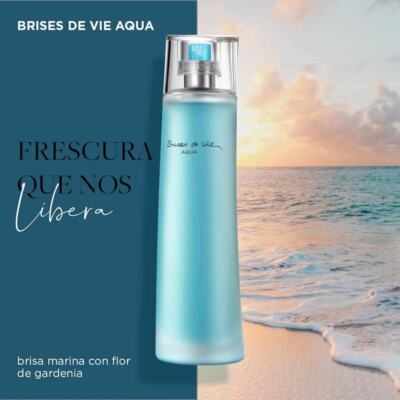 L'Bel Brises de Vie Aqua, Fresh & Light Floral & Fruity Cologne