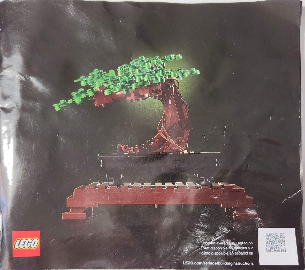 LEGO Instructions Manual ONLY 10281 Bonsai Tree Creator Expert | eBay