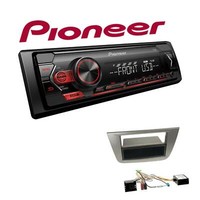 Pioneer 1-DIN Autoradio USB AUX Android Set FüR Seat Toledo III Anthrazit Canbus