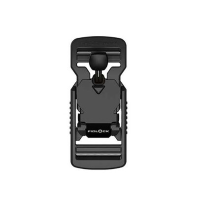 Fidlock V-BUCKLE 25 LL Black Flap + Pull Tab Magnetic Fastener FV-11413 (BLK)