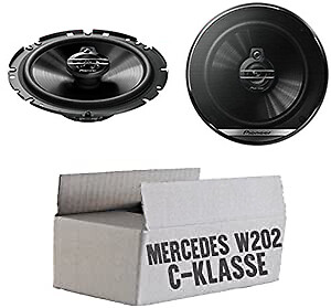Lautsprecher Pioneer FüR Mercedes C-Klasse W202 Ablage Boxen Einbauset PKW KFZ-image