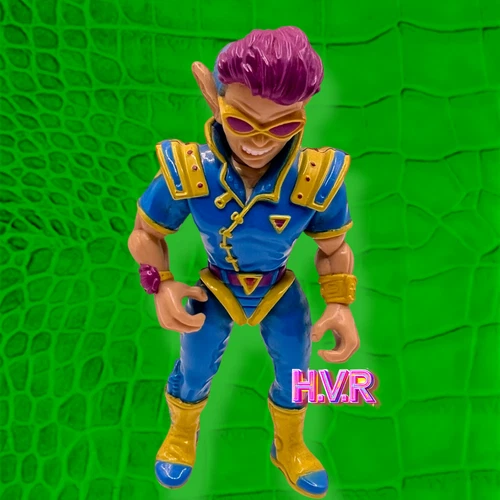 Vintage 1991 TMNT Teenage Mutant Ninja Turtles Zak The Neutrino Figure!