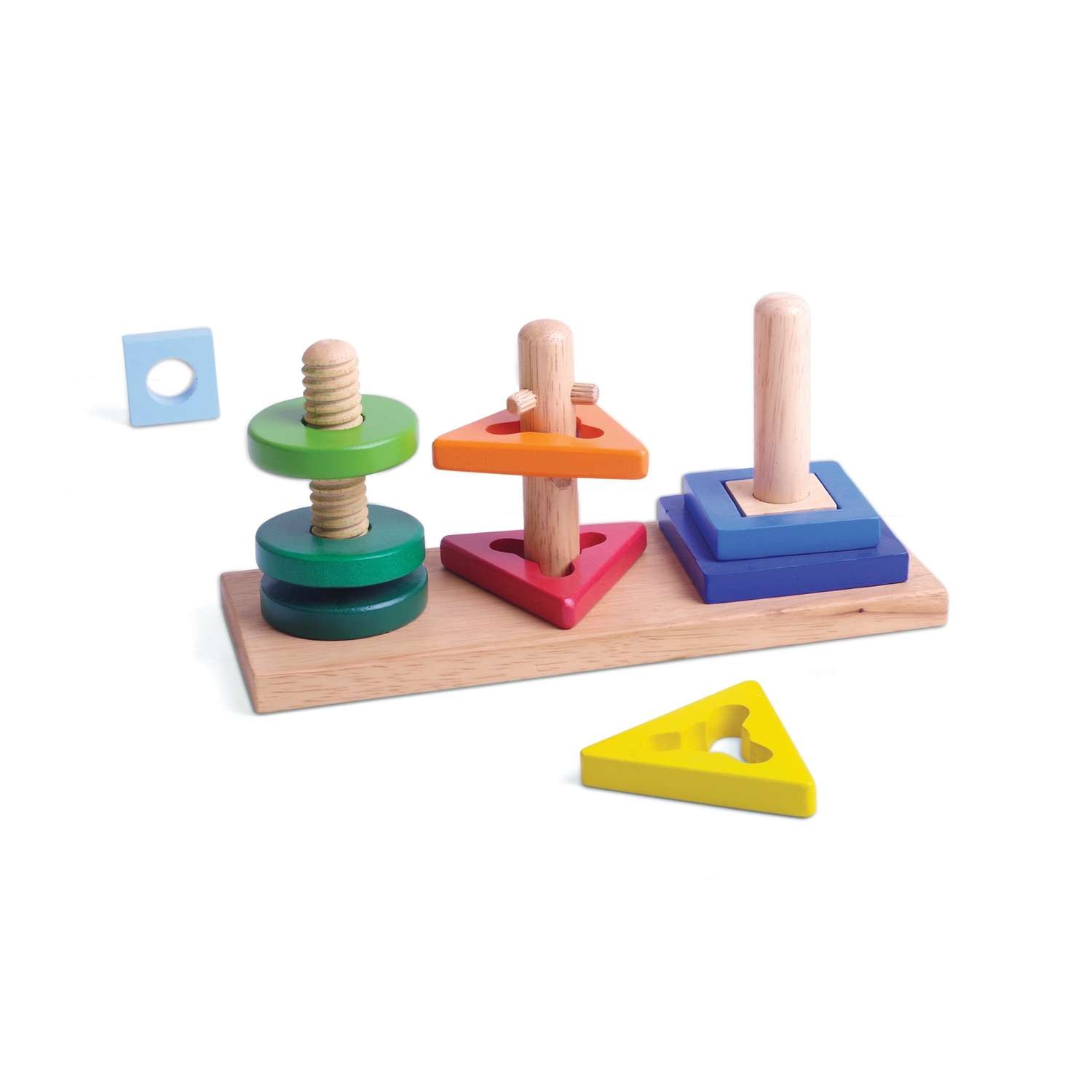 Bigjigs Toys Puzzle Educativo in Legno Twist and Turn
