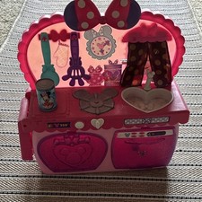 Disney Minnie Mouse Pink Pretend Play Kitchen Set w/ Lights, Plastic