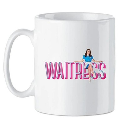 Kellnerin. Kaffeebecher