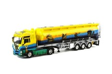 WSI Models Man Melmer; Man Tgx Xxl 4x2 Kippende Bulkoplegger 1:50 01-1326