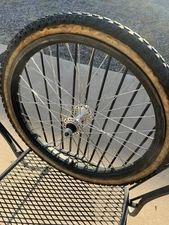 ACS ZRIM BLACK FRONT ORPHAN WHEEL WITH ACS 36H HUB BMX