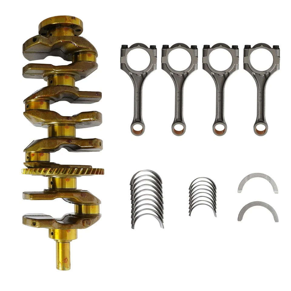 Virabrequim + Varas Con + Conjunto de Rolamentos para Toyota Corolla Rav4 Scion tC xB 2AZ-FE - Imagem 4 de 4