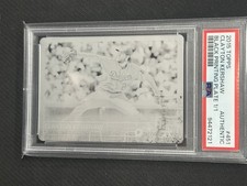 Clayton Kershaw 2015 Topps Black Printing Plate PSA Authentic #451 1/1
