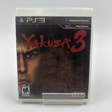 Yakuza 3 (Sony PlayStation 3, 2009) Complete w/ Manual CIB