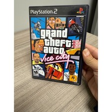 Grand Theft Auto Vice City PlayStation 2 PS2 Game Disc Case Manual