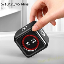 Pomodoro Cube Flip Timer Multi-Function Gravity Sensor Cooking Kitchen Adults