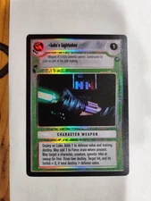 Star Wars CCG Reflections II Luke's Lightsaber Foil Near-Mint