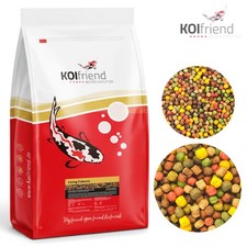 Koifutter 10 Sorten Mix 2,5- 15 kg Living Colours® 3 mm 6 mm Spirulina Teich Koi