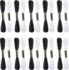 20 Stück Stickgarn, Embroidery Threads Nähgarne Stickgarne Stickseide Kreuzstich