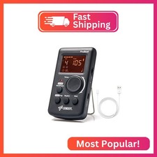 Sondery Digital Metronome Rechargeable Vocal Counting for Piano Guitar Drum