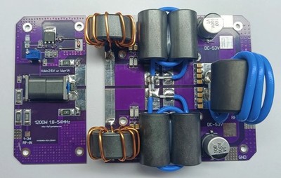 1200W 1.8 - 54MHz SW Shortwave Power Amplifier Board MRFX1K80H BLF188 Power Amp 