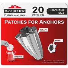 X-Protector Patches for Anchors - 20 PCS Standard Size - Loose Wall Anchor Fi...