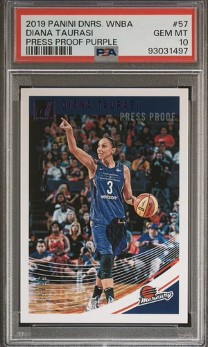 2019 Donruss WNBA Diana Taurasi Press Proof Purple #57 (35/99) PSA 10 - POP 5