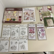 Heartfelt Creations ARIANNA BLOOMS Collection Stamps Dies Card Kit Paper Pad