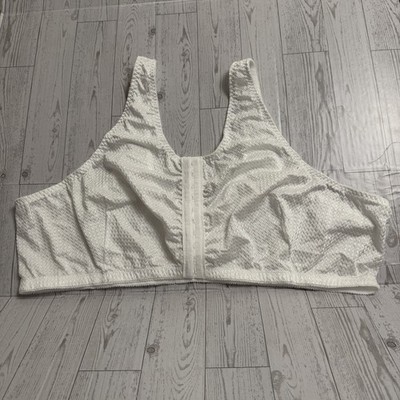 Leading Lady Front Close Bra 151 Size 56 B/C/D NEW White 56B 56C 56D Wireless