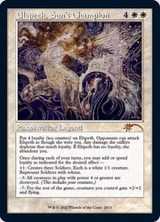 Elspeth, Sun's Champion - Secret Lair 30th Anniversary Countdown Kit Foil