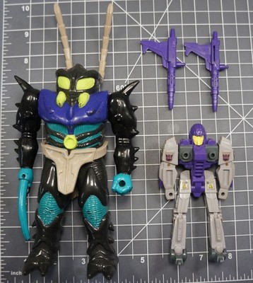 Lot PRETENDERS TRANSFORMERS G1 - SKULLGRIN - Loose - Hasbro 1988 - Bon état