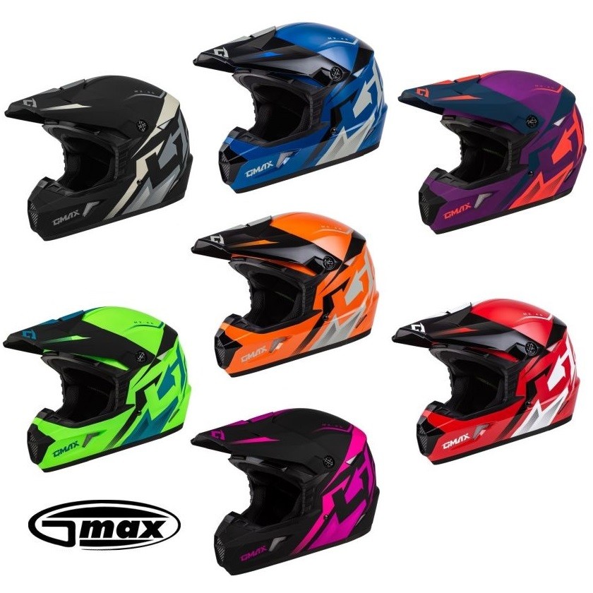 2024 GMAX MX-46 Compound MX Motocross Offroad Helmet - Pick Size