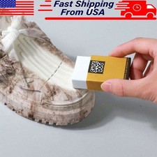 2PC Sports Shoes Shoe Coloring Eraser Detergent Suede Leather Rubber Cleaner