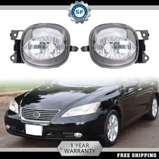 Fit For Lexus Es3502007-2009 Front Bumper Fog Lights Lamps Chrome Rightleft