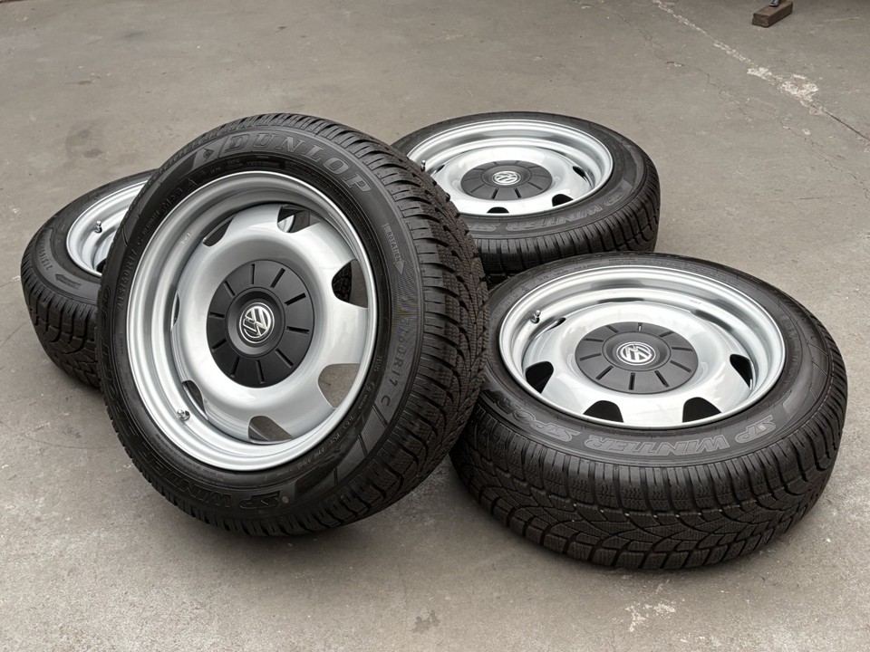 Volkswagen Transporter T6 banded steel wheels, 17inch with new tyres T5 ...