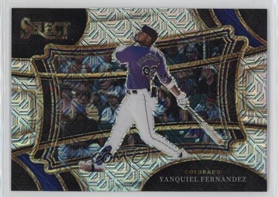 2024 Panini Select Diamond Level FOTL Mojo Prizm 1/3 Yanquiel Fernandez #22 b4d