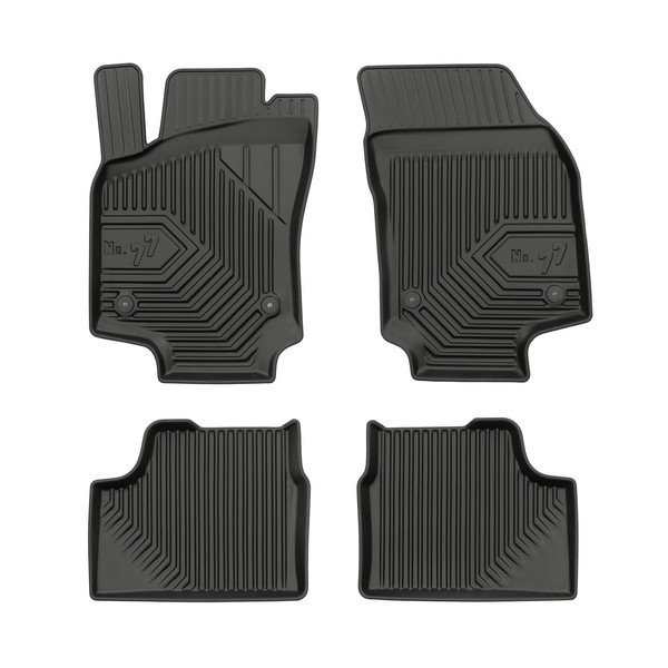 Frogum FußMattensatz Autoteppich TPE FüR Opel Astra H Stufenheck L69-image