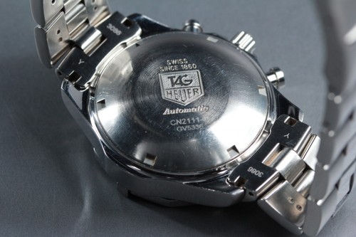 Tag Heuer Exclusive 2000 CN2111-0 Date Black Chronograph Automatik 37mm Herrenuhr - Bild 7 von 12