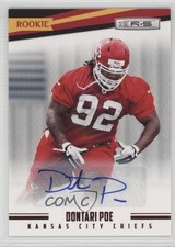 2012 Panini Rookies & Stars Rookie Signatures 594/999 Dontari Poe #172 Auto 9u7
