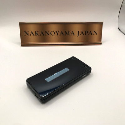 SHARP AQUOS KEITAI 4 Black 8GB 1GB RAM A205SH Unlocked Flip Phone 3.4 JAPAN