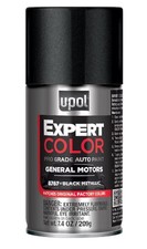 U-POL Expert Spray Paint for GM Black Metalli...