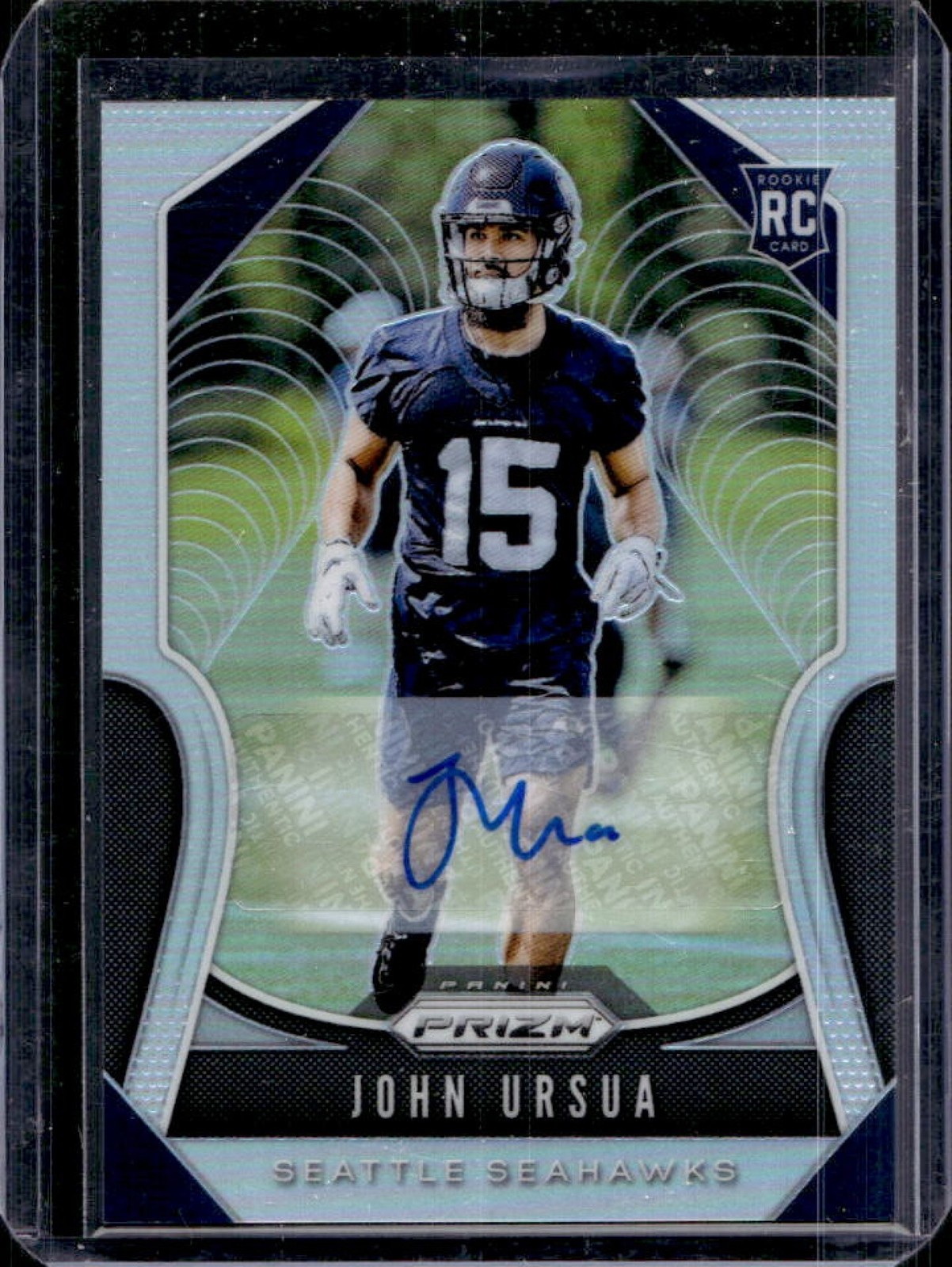 John Ursua Panini Prizm #395 Autograph