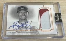 2020 SONNY GRAY Topps Dynasty Baseball Game Used Patch & Auto #/10 SEALED Reds