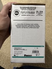 Panduit H200X064H1T 2White Polyolefin Heat Shrink Label 1-Sided New