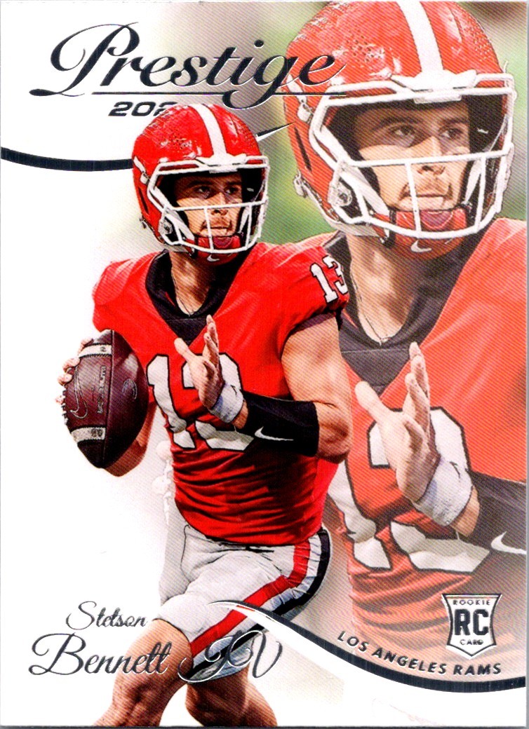 2023 Panini Prestige Stetson Bennett IV Los Angeles Rams #398