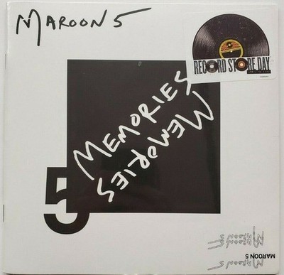 Maroon 5 - Memories - Limited Edition RSD Seven Inch Vinyl Record NEW