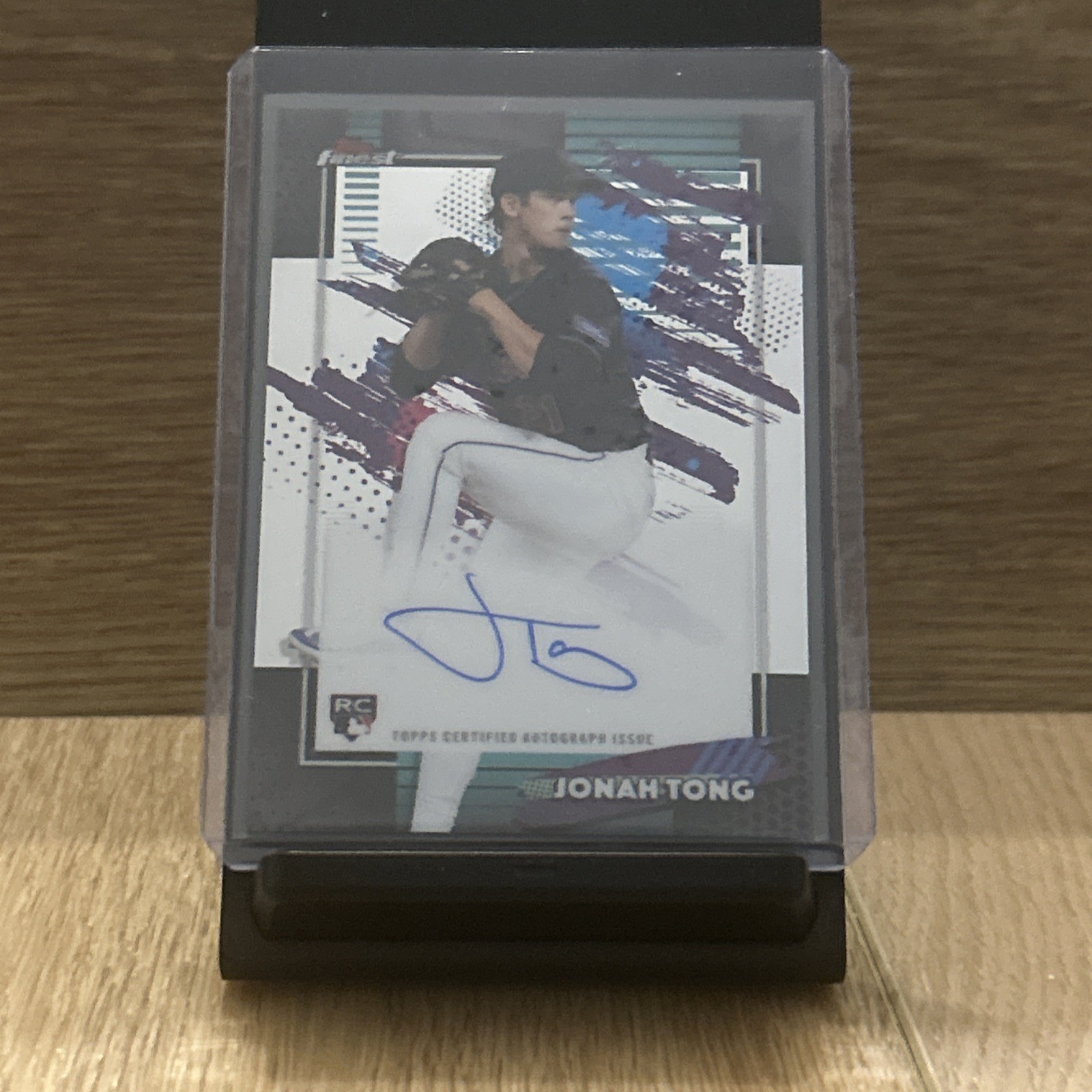 2026 Finest #FA-JT Jonah Tong Finest Autographs